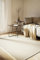 MY-RUG Gewalkter Teppich WoolHeaven aus Schurwolle, 160 x 230 cm, in Creme-Weiß - harmonisches Wohnzimmer