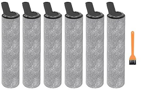 BeNtli Accessoires d'aspirateur à Main for Lave-Sol Sec et Humide sans Fil, Brosse à Rouleau Souple, Compatible avec TINECO Ifloor One 3.0