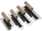 Set di 4 spatole per finitura in gesso veneziano giapponese, in acciaio inox, per pittura artistica, intonacatura, utensili manuali