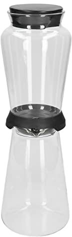 ANKROYU Cabezal De Goteo Para Preparación En Frío Con Hielo, Cafetera Con Goteo En Frío, Cafetera Con Goteo De Vidrio, Cafetera De Vidrio De Borosilicato, Cafetera Profesional En Frío Para El Hogar Y