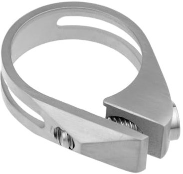 Sattelklemme Titan Fahrrad Sattelstütze Klemme MTB Fahrrad Sattel Sattelstütze Klemme 34,9mm/31,8mm Schnellspanner SattelstüTze (Color : 31.8mm)