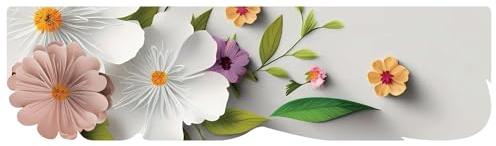 emmevi Le Forme Primavera Tappeto Cucina Sagoma Pvc Moderno Colorato Antiscivolo Stampa Digitale 50x180 cm