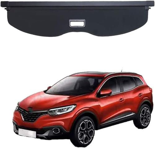 ZanLIn Auto Ausziehbar Kofferraum Rollo für Renault Kadjar 2018, Laderaumabdeckung Kofferraumabdeckung Rollo Kofferraum Schutz Abdeckung
