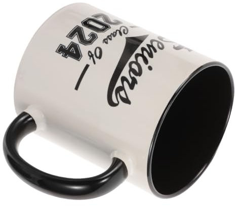CRAFTHROU Taza De Graduación 2024 Taza De Café Taza De Agua Tazas Taza De Cerámica Fiesta De Graduados Taza Para Beber Tazas Taza De Cerámica Taza De Té De Cerámica Taza De Café Exquisita