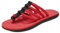 Men Sandals Flip Flops Fashion Casual Personality Slippers Comfortable Wear Breathable Slippers Mens Locals Flip Flops (Red, 8)
