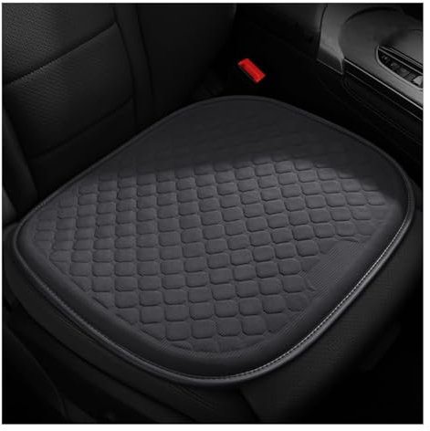 BFRDGE Sitzkissen Auto, für Renault Captur | E-Tech 2019-2024 2025 Vordersitze Sitzauflage aus Memory Foam, Orthopädischer Sitzpolster für Autositz,B Black