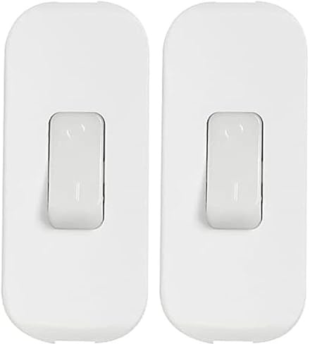 Legrand - Interrupteur à bascule pour lampe - lumineux - bipolaire - blister - blanc (Lot de 2)