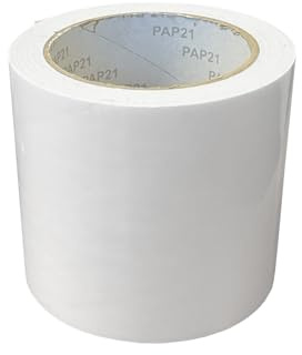 Kortpack | Schrumpffolie-Klebeband – 100 mm x 33m | Handabreißbares Polyethylen-Klebeband | Reißfest & hitzebeständig | Ideal zum Verpacken & Reparieren