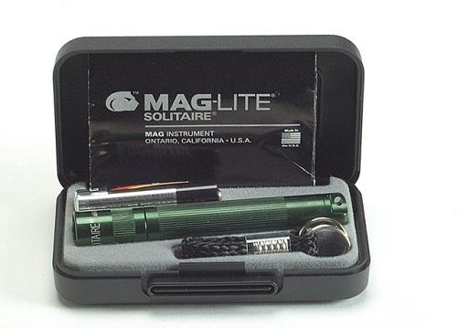 Maglite Boxed Solitaire Torch AAA Green