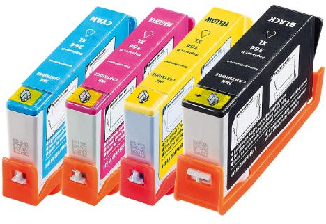 iColor Photosmart B 109 A,: ColorPack HP (ersetzt HP 364XL BK/C/M/Y) (Ersatz-Druckerpatronen für, Multipacks, officejet 4620)