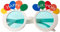 Bristol Novelty X61897 Brille „Happy Birthday“, mehrfarbig, Erwachsene und Kinder ab 14 Jahren Halloween