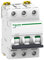 Schneider Electric A9F74101 Thermo-Magnetischer Sicherungsautomat iC60N, 1P, 1 A, C Kurve (Schalter), weiß, weiß, A9F74301