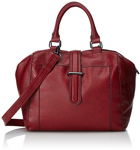 s.Oliver Damen Shopper Tasche, Rot (Dark Cherry 3860), 30x28x8 cm