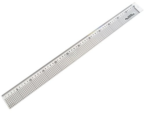 60cm Acrylic Rule/Ruler with Steel Cutting Edge - Jakar