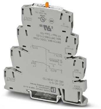 Phoenix Contact PLC-SC-S/H Interface Relais / 72V dc DIN-Hutschiene 2 → 72V dc, Packung a 10 Stück