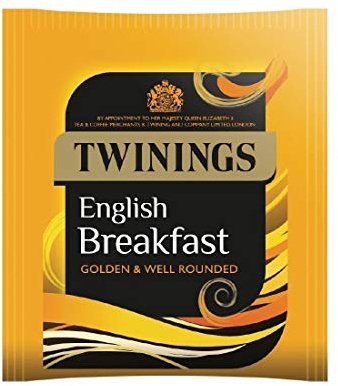 Twinings Traditional English Breakfast Envelopes (1 x Box 50)