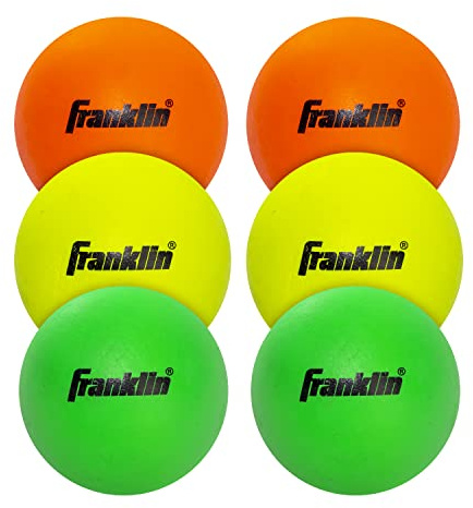 Franklin Sports Youth Lacrosse Balls (6-Pack)