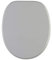 Sanilo Soft Close Toilet Seat, Wide Choice of New Toilet Seats, Stable Hinges, Easy to Mount (Grey)