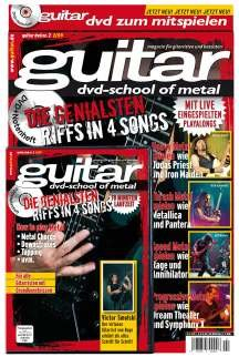 GUITAR DVD SCHOOL OF METAL 2 - arrangiert für Gitarre - mit DVD [Noten / Sheetmusic] [Gebundene Ausgabe]