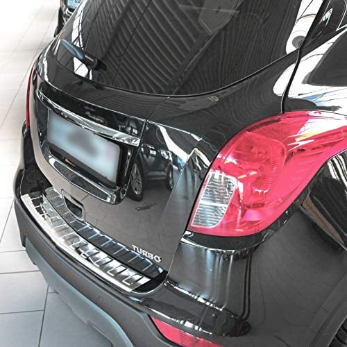 Ladekantenschutz Edelstahl MATT kompatibel für OPEL MOKKA | MOKKA X | CHEVROLET TRAX | premium Qualität von RECAMBO
