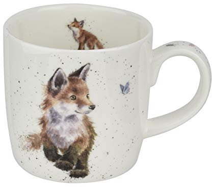 Wrendale Born to Be Wild Fox Mug