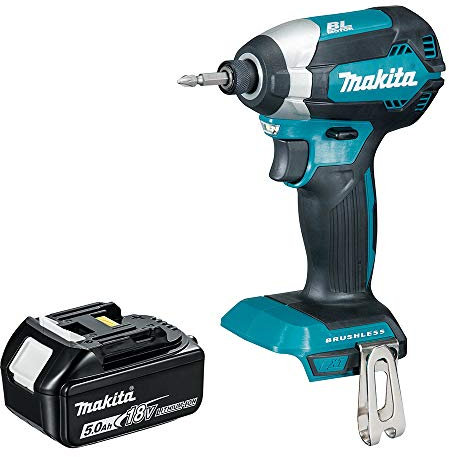 MAKITA DTD153Z LXT 18V LI-ION BRUSHLESS CORDLESS IMPACT DRIVER 1 x 5Ah Battery