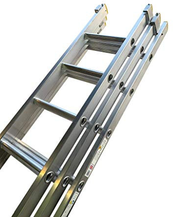 LFI H7TP30 ALUMINIUM EXTENSION LADDERS WITH STABILISER