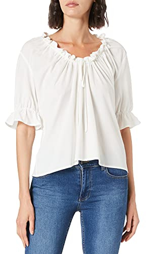 NA-KD Drawstring Neck Blouse Blusas Mujer