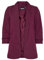 PIECES Pcboss 3/4 Blazer Noos Blazer, Rojo (Grape Wine), L para Mujer