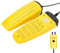 Schuhtrockner Elektrisch, Schuhtrockner, Stiefeltrockner Gebläse, Schuhheizung Football Ski Hand Schuhe Trockner Elektrischer Thermic Wärmer Shoe Dryer mit Auto Ausschalten & Antibakteriell (Gelb)