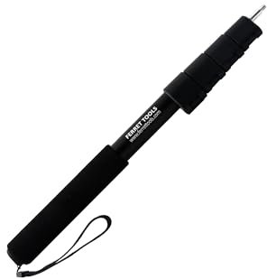 Ferret Stick – 55” (140cm) Lightweight Aluminum Lockable Section Extension Rod - Compatible with All Ferret Inspection Cameras