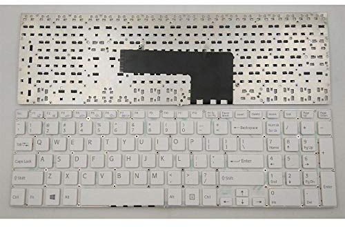 RobertDTesta Nuovo for Sony VAIO SVF152A29L SVF152A29M SVF152C1JN SVF152C1WL SVF152C29L SVF15323CXB Serie Tastiera del Computer Portatile Bianco