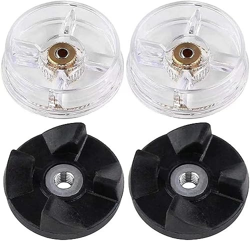 Blender Replacement Part Base Gear and Blade Gear, Compatible with Magic Bullet MB1001 250W Blenders(4pcs)