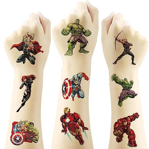 40pcs Temporäre Tattoos Kinder,Kinder Tattoo Geburtstag,Tattoos Kinder,Kinder Tattoo Set,Kinder Tattoo Jungen Hautfreundlich,Geeignet für Kindergeburtstagsgeschenk