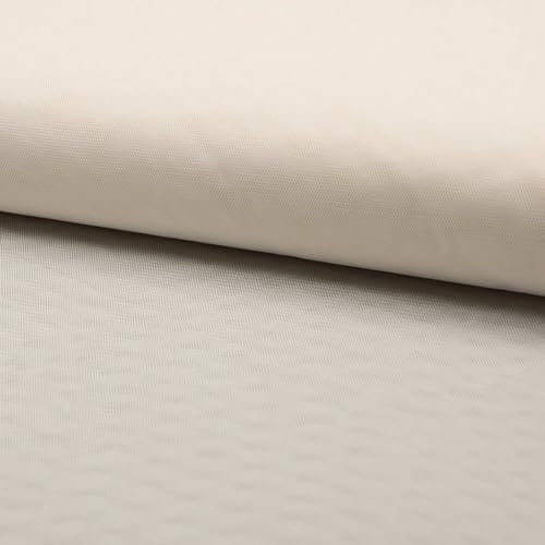 Soft-Tüll Kostümstoff Kleidertüll Fasching Feintüll ab 1 x 1,5 m Farbwahl Meterware, Farbe:creme