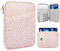 TiMOVO 9-11″ Funda de Tableta para iPad 11 Pulgadas A16 2025, iPad 10ª Gen. 10.9, iPad 10.2, iPad Air 11/5ª/4ª Gen.10.9, Galaxy Tab A9 Plus 11, Bolsa Protectora con Bolsillo, Leopardo Rosa