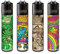 Clipper Feuerzeuge 4er Set (Chameleon #2)