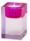 Gift Company Sari, Kristallglas, Teelichthalter S(H7,7cm), pink/rosa, gs, 5x7,7x5cm