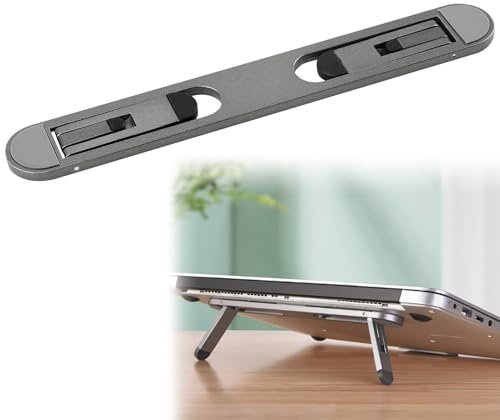 Laptop Riser, Self-Adhesive Laptop Stand Portable Laptop Stand for Desk, Laptop Cooling Stand Small Computer Keyboard Stand for Desk Keyboard Riser for Notebook Computer Keyboard Laptop