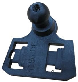 H186 - #356 kompatibel mit VW Up Skoda Citigo Seat MII ab BJ 2017 Adapter Brücke Halterung Handy GPS Gerät mit Kugel 17 mm