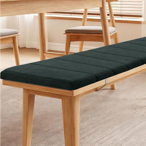 WLXFF Bankkissen, Teddy-Fleece Bankauflage Sitzkissen Bank, 4 cm dick Sitzauflage Bank mit Reißverschluss, Waschbare Sitzpolster Sitzauflage Bank für Fensterbank Gartenmöbel,Dark Gray,130x40cm