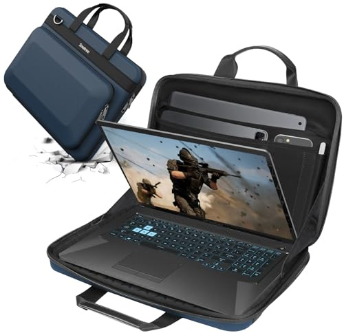 Smatree Hartschutz Laptoptasche für 18 Zoll Alienware 18 Area-51/m18 R2/m18 Gaming Laptop, 18 Zoll Acer Predator Helios 18/Neo 18, für 17 Zoll Acer Predator Triton 17 X, Blau (A800XL)