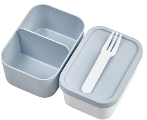 Mepal Bento-Einsatz für Lunchbox Take a Break Midi | Nordic Blue | praktischer Facheinsatz für getrennte Aufbewahrung | BPA-frei | spülmaschinenfest | ideal für Snacks & Meal Prep