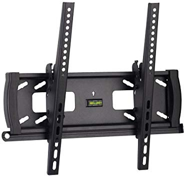 Monoprice Tilt TV Wall Mount Bracket - for TVs 32in to 55in Max Weight 99lbs VESA Patterns Up to 400x400 Security Brackets UL Certified