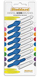 Stoddard Icon Interdental Brush - 0.6 Blue - (8 per Pack) x 2 packets