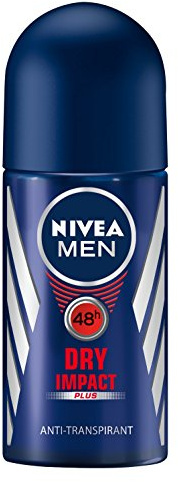 Nivea Deo Roll-On Dry Impact for Men Doppelpack, 1er Pack (1 x 100 ml)