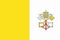 U24 Fahne Flagge Vatikan 60 x 90 cm