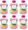 Hipp Biologique Set de 6 Gourdes de Pommes Goyaves Bananes 90 g