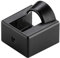 Goobay 72473 Staubschutz für RJ45 Stecker, LAN, ISDN, 10 Stück, schwarz