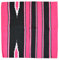 EKKIA Randol's 801090132 Navajo Pferdedecke, Baumwolle/Acryl, 76 x 76 cm, Rosa/Schwarz/Weiß